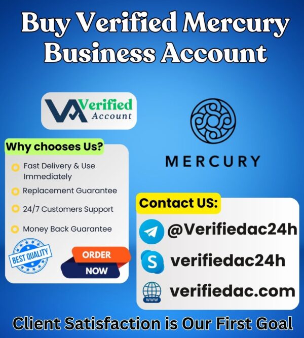 Buy Verified Mercury Business Account