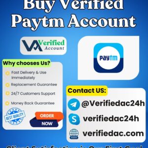 Buy Verified Paytm Account