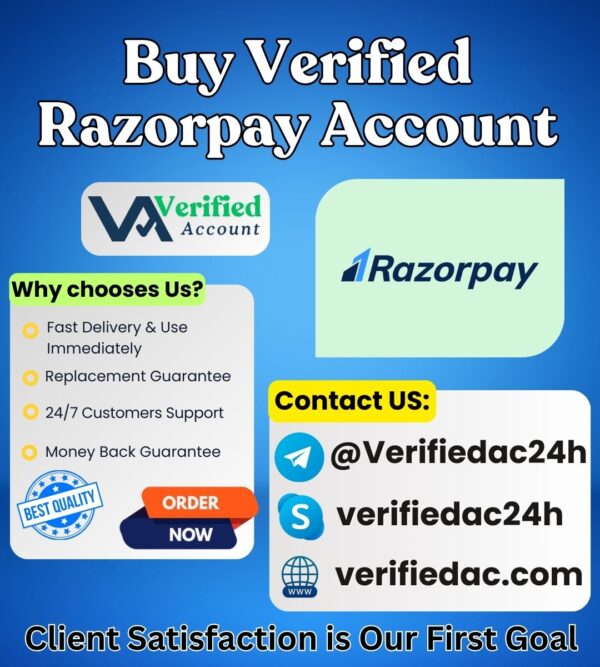 Buy Verified Razorpay Account