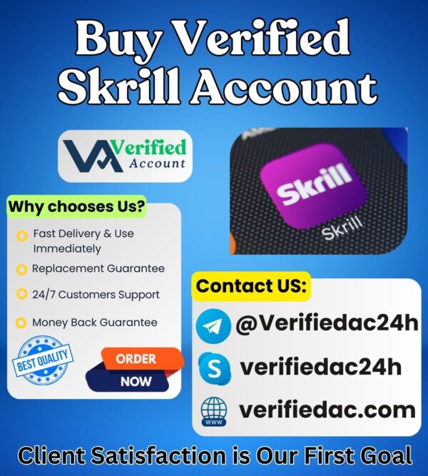 Buy Verified Skrill Account
