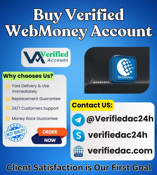 Buy Verified WebMoney Account