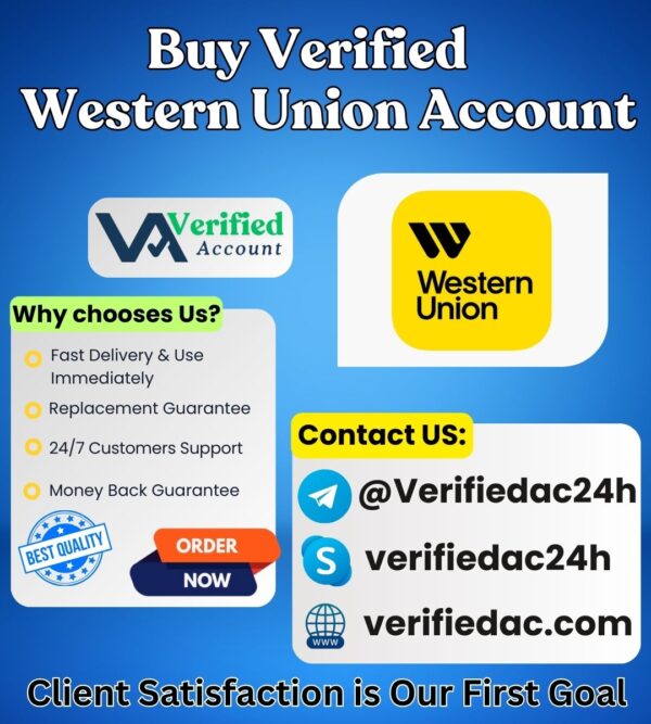 Buy Verified Western Union Account