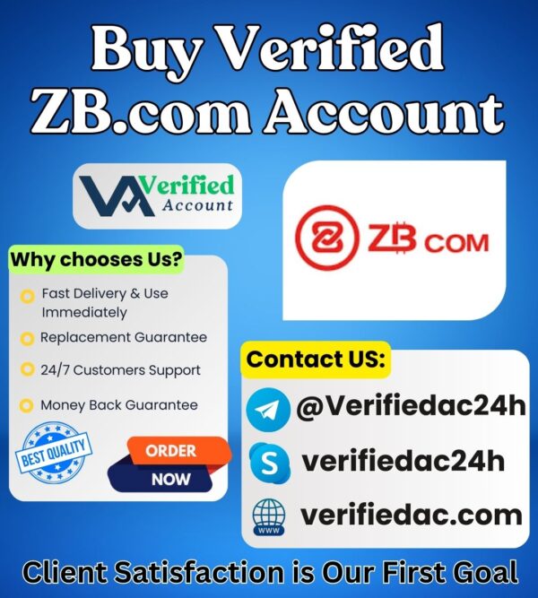 Buy Verified ZB.com Account