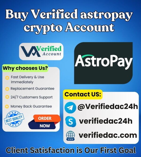 Buy Verified astropay crypto Account
